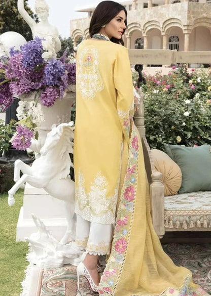 Lawn Yellow Chickenkari Dress - YSS021