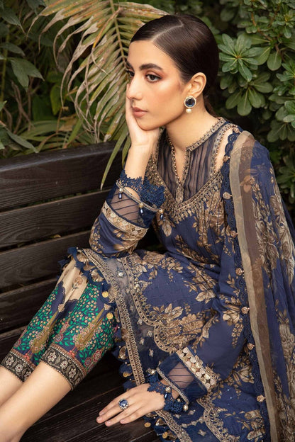 Pure Lawn Digital Embroidered Dress - LCS003