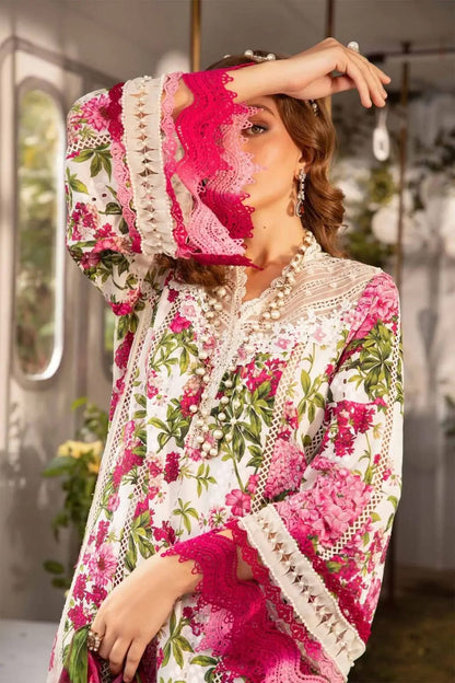 Pure Lawn Digital Embroidered Dress - LCS005