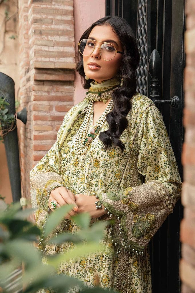 Pure Lawn Digital Printed Dress - LL124