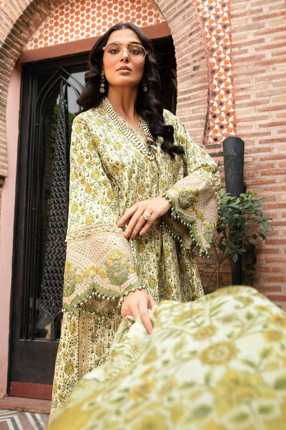 Pure Lawn Digital Printed Dress - LL124