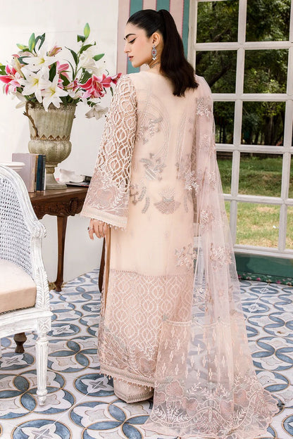 Pure Chiffon Heavy Embroidered Dress : WW120