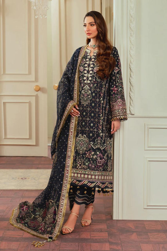 Pure Chiffon Embroidered Wedding Dress - WW260