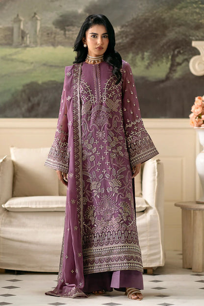 Pure Chiffon Plump Embroidered Dress - WW301