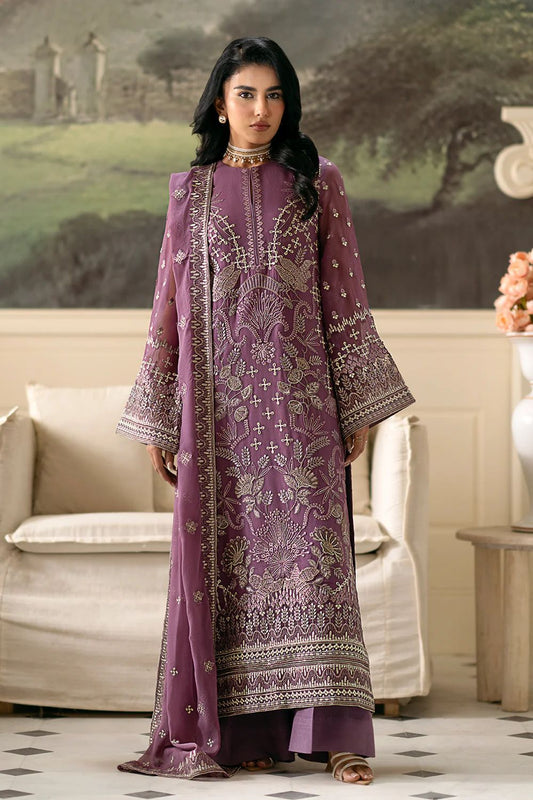 Pure Chiffon Plump Embroidered Dress - WW301