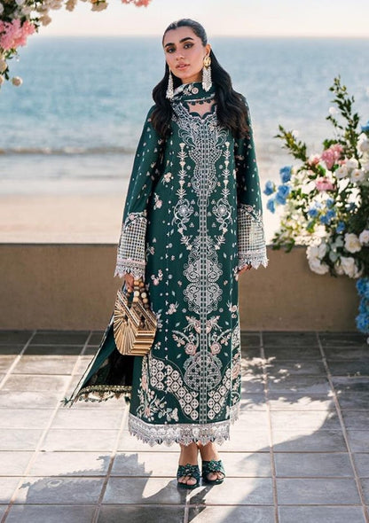 Pure Lawn Zinc Embroidered Dress - LL265