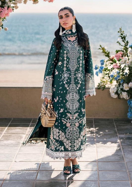 Pure Lawn Zinc Embroidered Dress - LL265